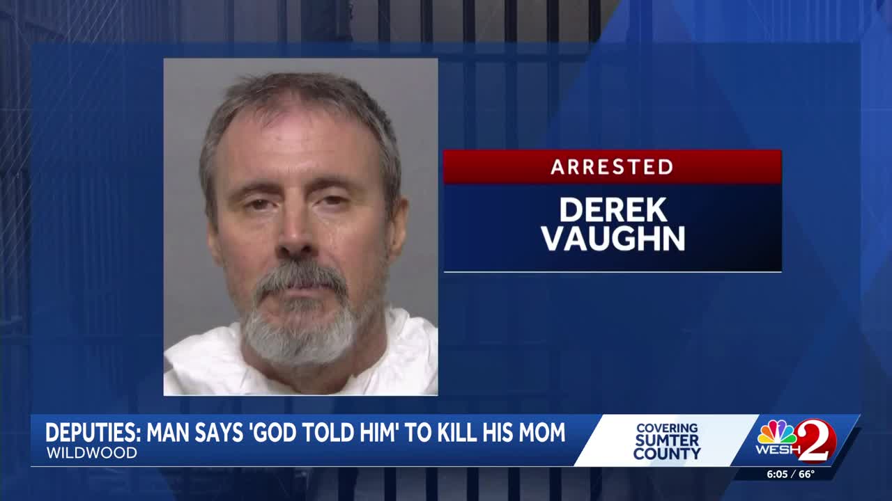 Man accused of killing mother because 'God told him to,' Sumter County ...