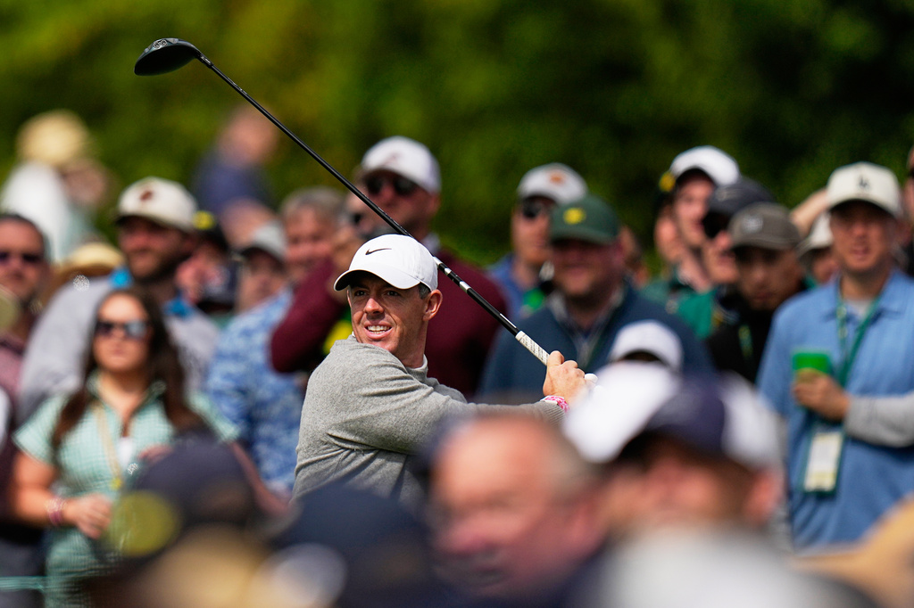 Rory McIlroy is taking a champion's victory lap at Augusta National ...