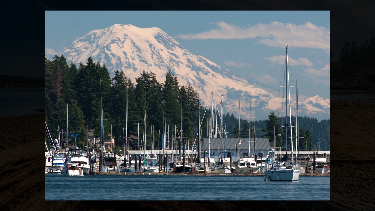 Gig Harbor, Washington sits 14 miles from Tacoma and feels like a ...