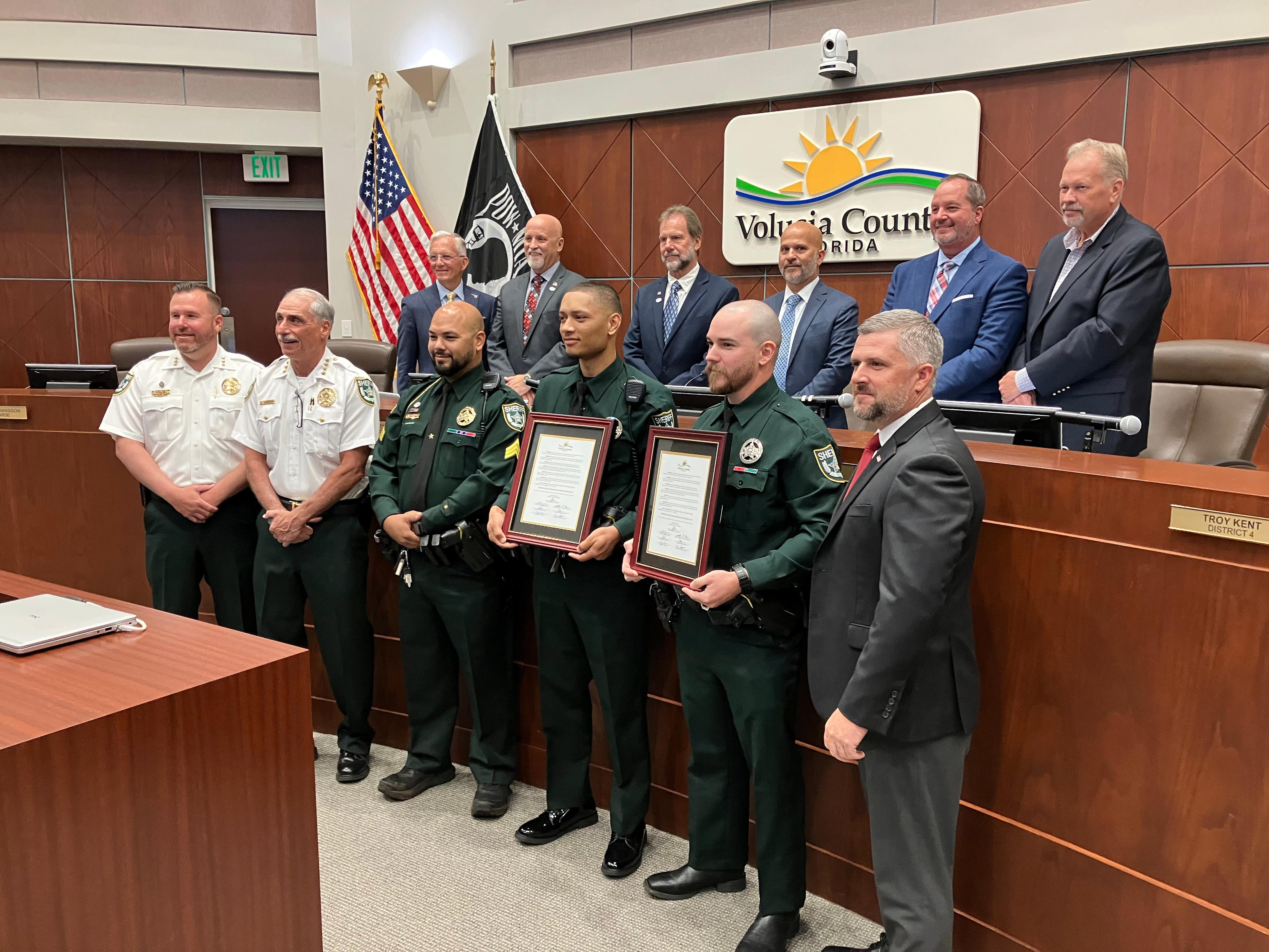 These Volusia deputies helped save DeLand woman's life. Here's how