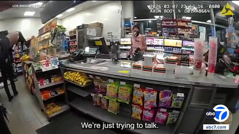 LAPD releases bodycam video weeks after police shot, killed armed ...
