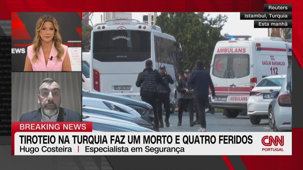 Tiroteio junto ao consulado de Israel na Turquia: 