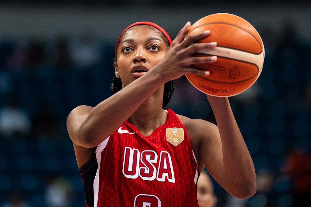WNBA's Angel Reese reacts to Atlanta Dream trade