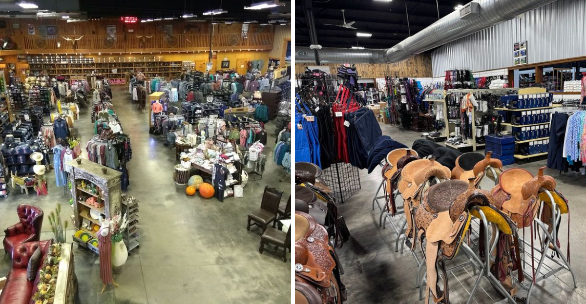 This Texas equestrian store is packed with saddles, tack, and western ...