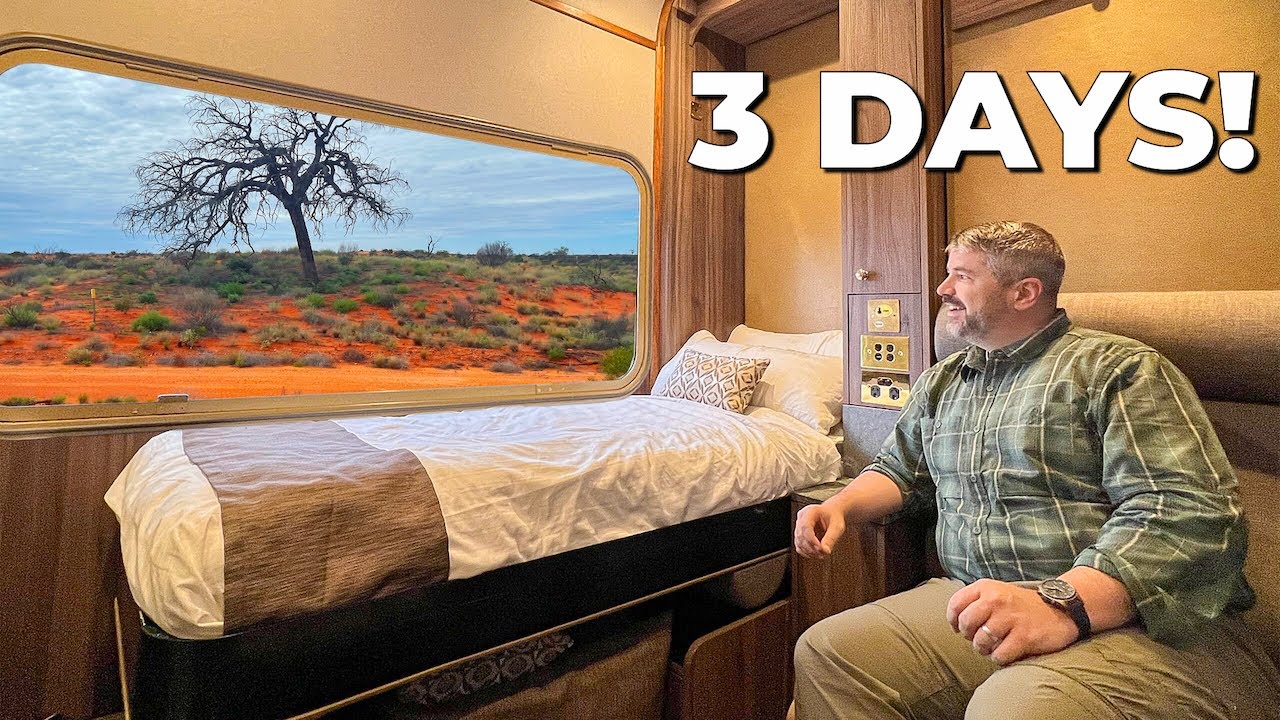 I rode the first class train across Australia 🚂