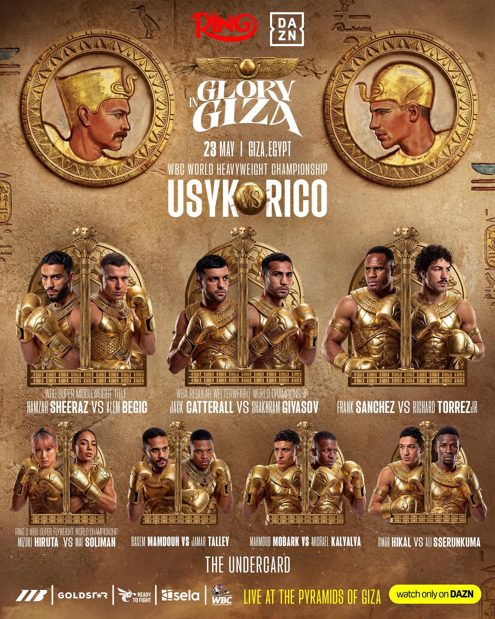 Oleksandr Usyk vs. Rico Verhoeven full fight card, DAZN PPV start time ...
