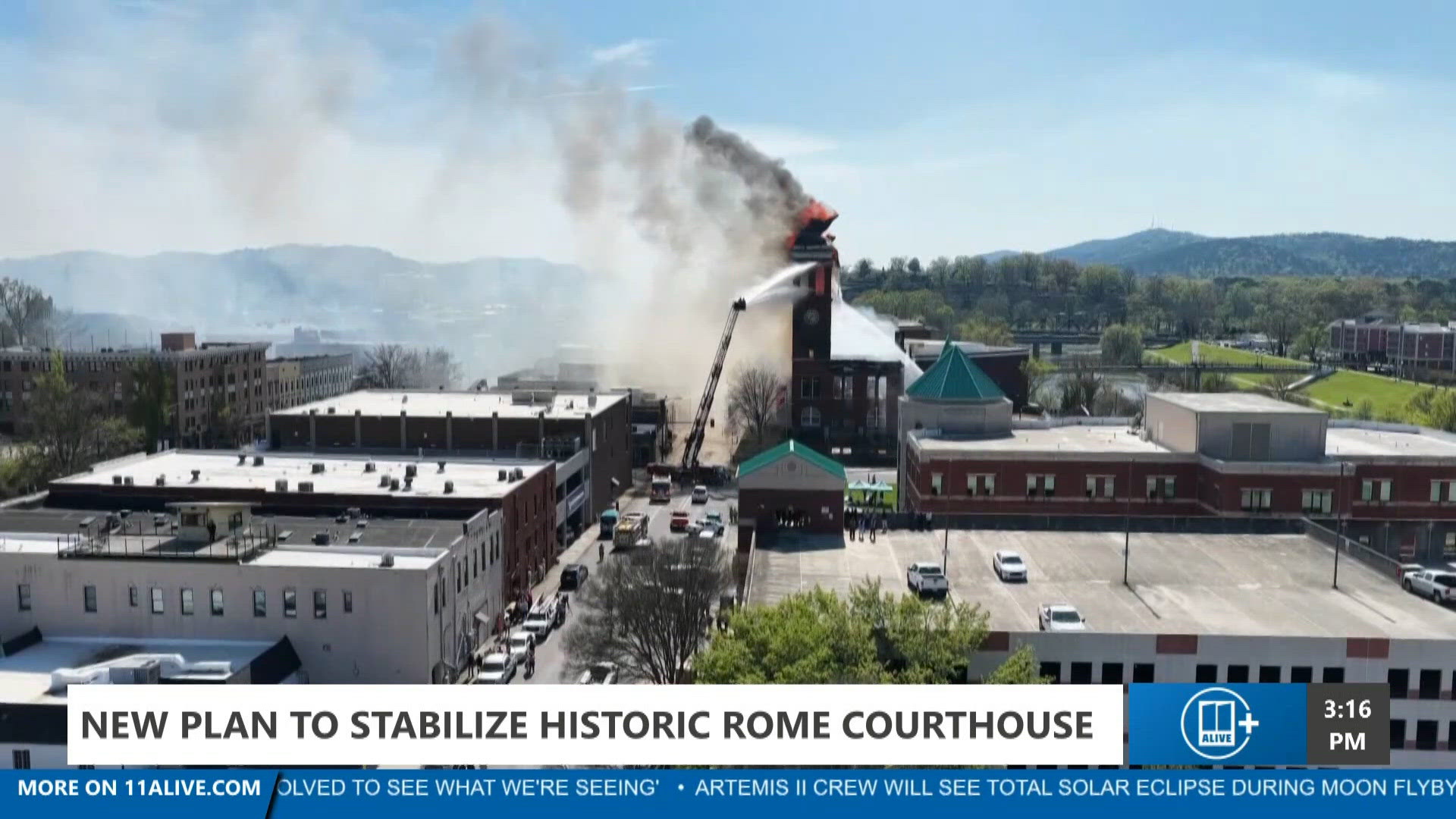 Plan approved to stabilize historic Rome courthouse