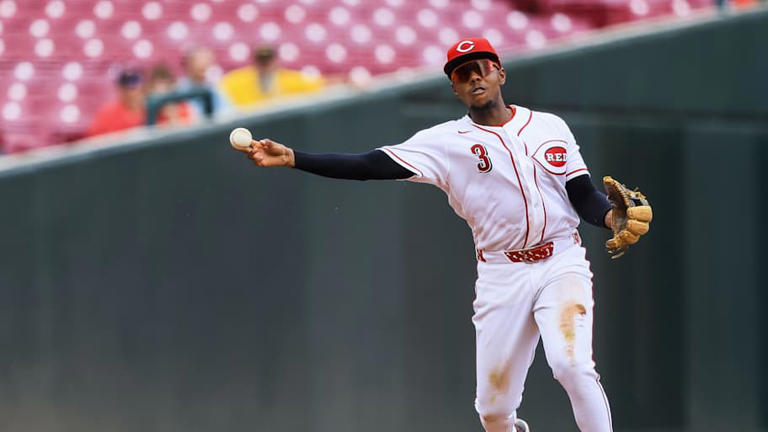 What's going on with Reds infielder Ke'Bryan Hayes this season?