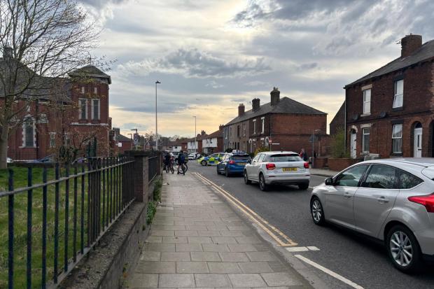 Three taken to hospital after two-vehicle crash on major route last night
