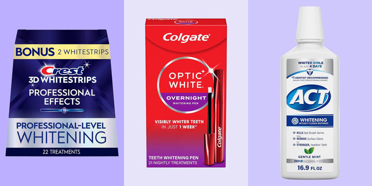 These over-the-counter teeth whitening products come pretty close to ...