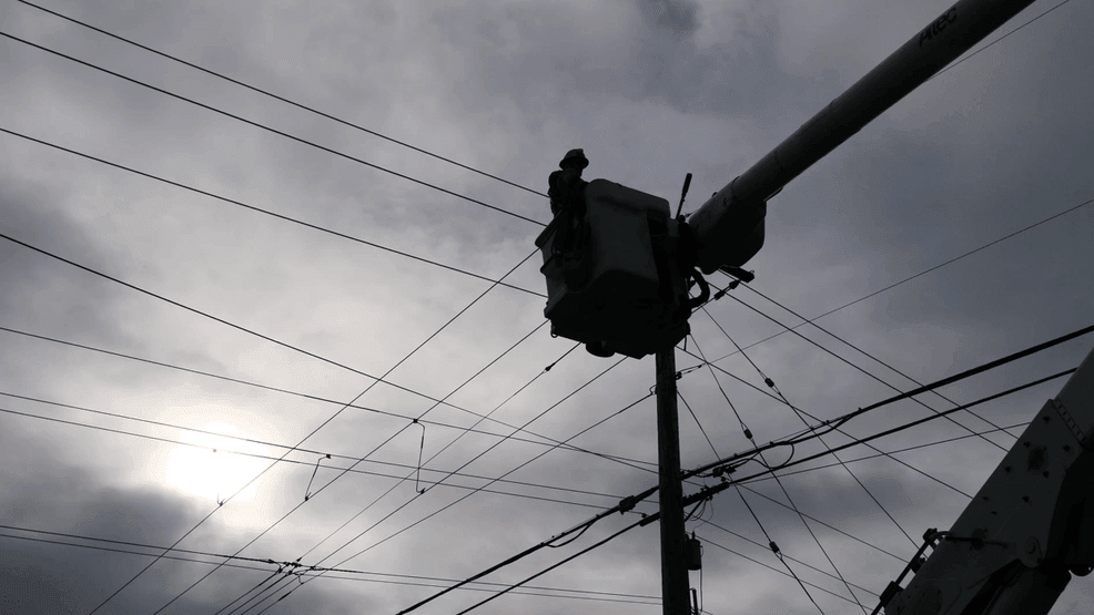 2 hospitalized after driver hits utility worker in bucket truck, police say