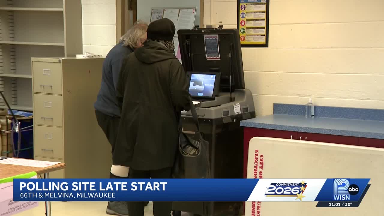 Several Milwaukee polling locations open late due to MPS system update