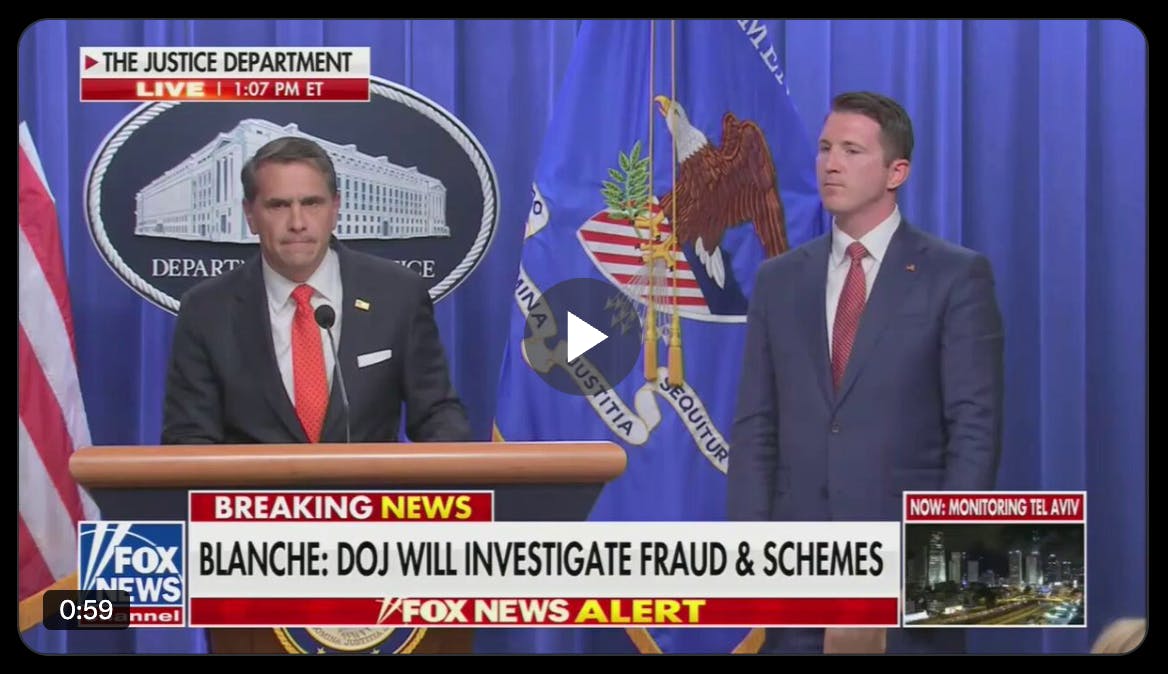 New attorney general admits Trump is calling the shots at DOJ