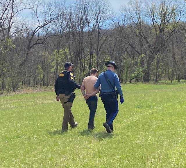 2 in custody after Johnson County pursuit, suspect caught after foot chase