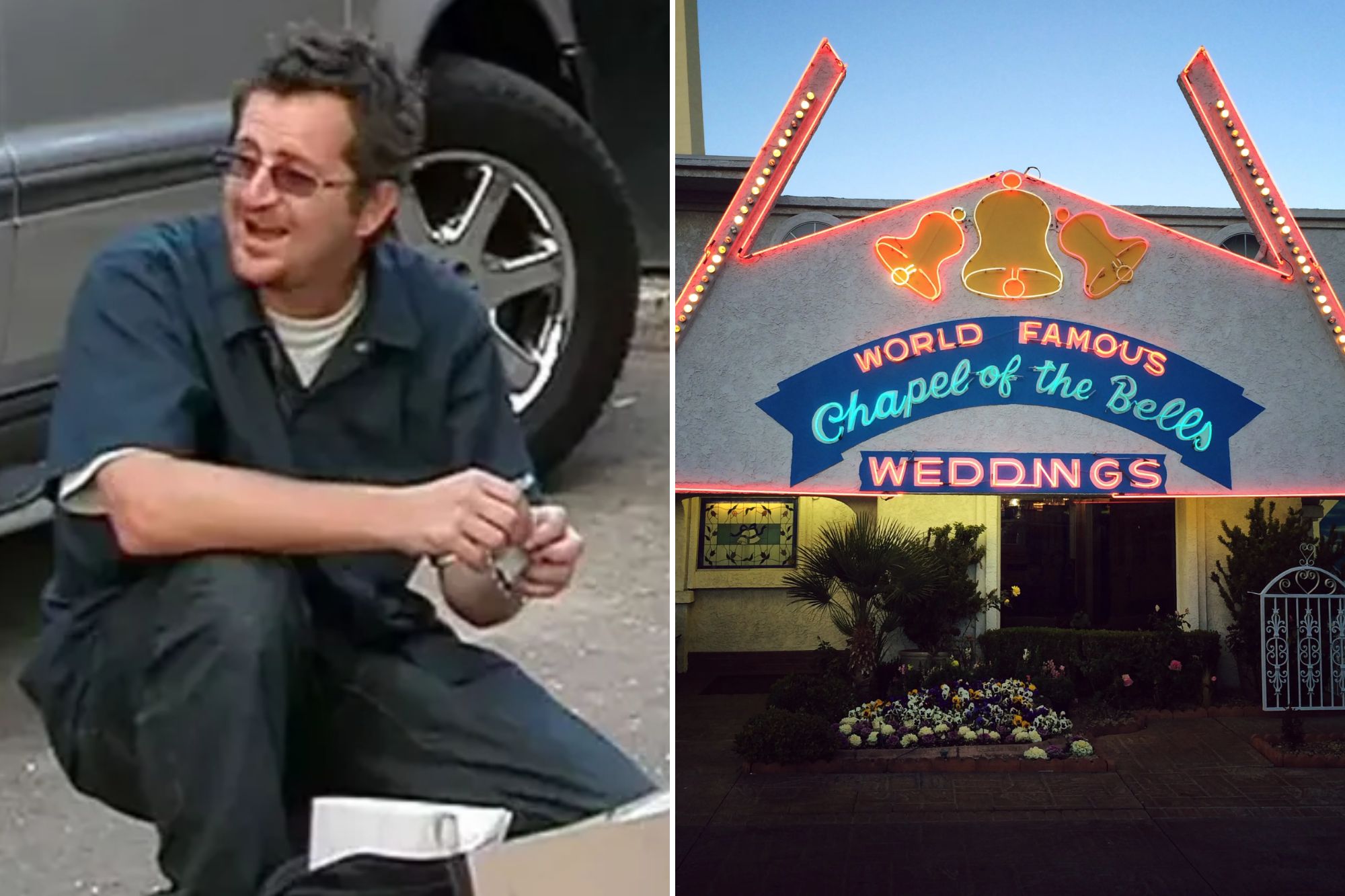 Multimillionaire Banksy married at a Las Vegas wedding chapel for $145 ...