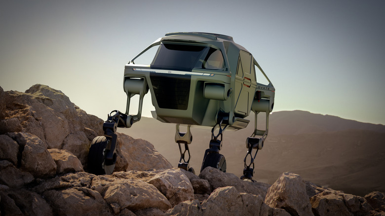 Could we ever see walking vehicles in the future?