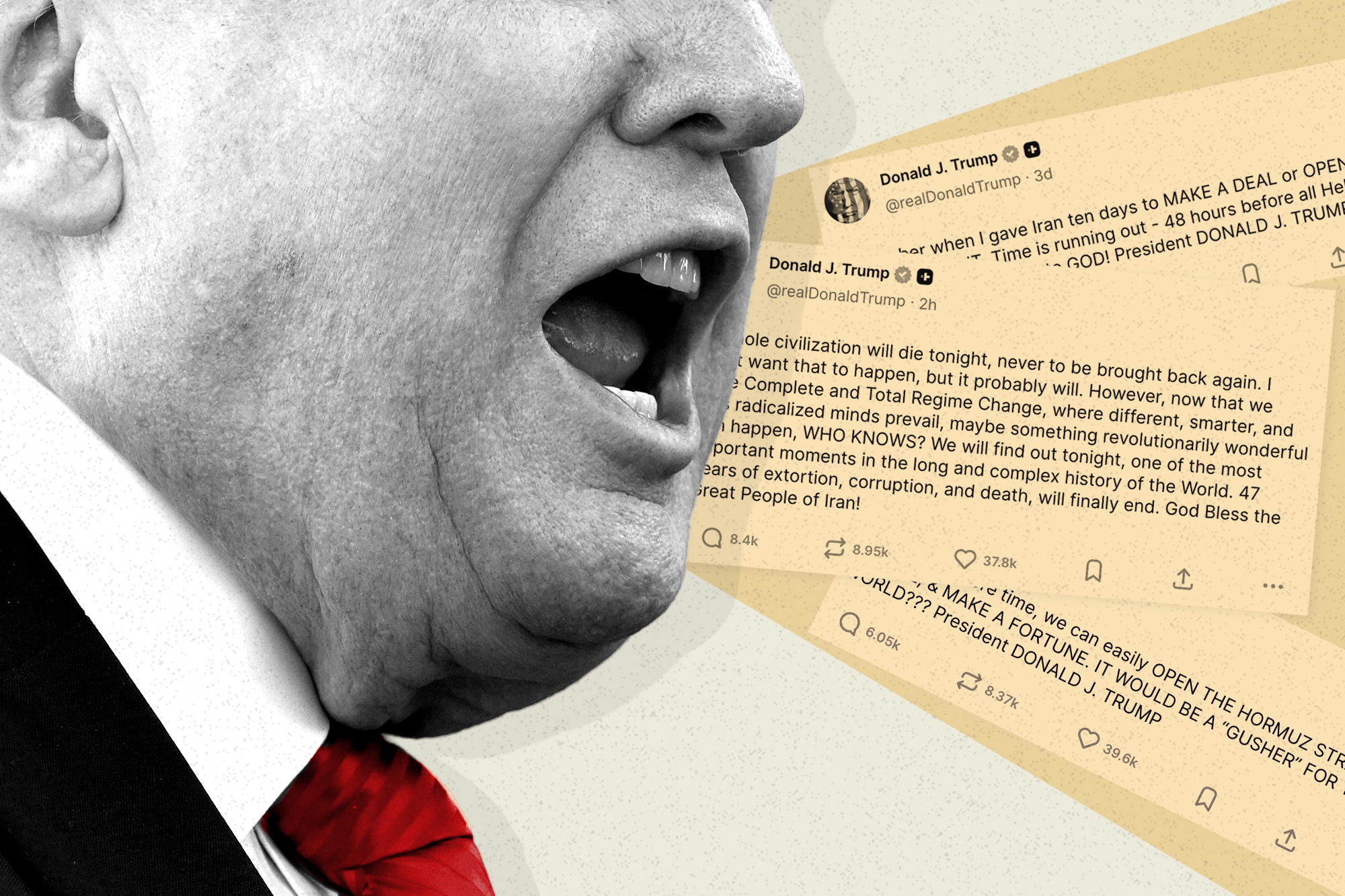 Trump with no guard rails: 'Civilization will die' post shows his growing power over social media