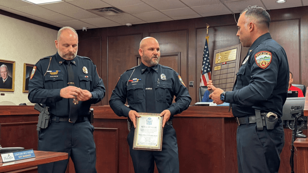 Tri-State officer awarded Medal of Valor for role in ending deadly SWAT ...