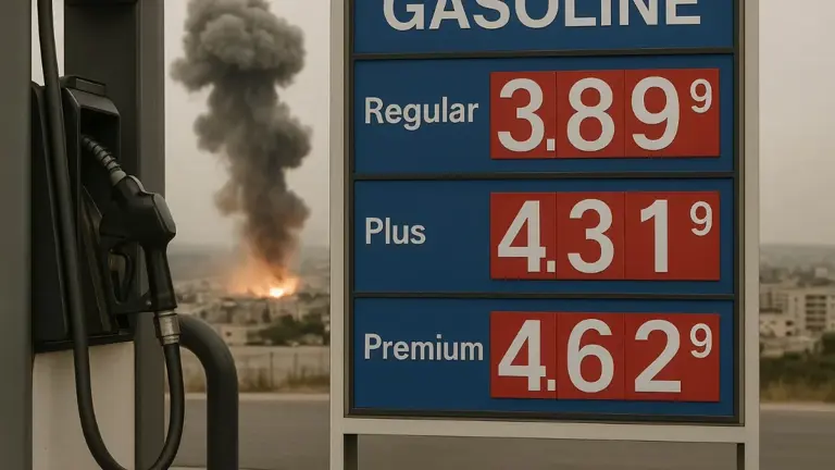 ¡Gasolina por las nubes! El conflicto en Oriente Medio dispara los ...