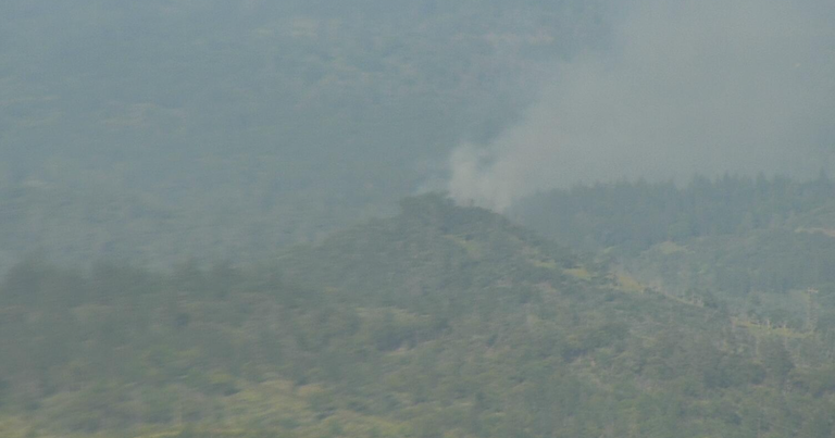 Swiss fire: Forward progress stopped on fire in Calaveras County