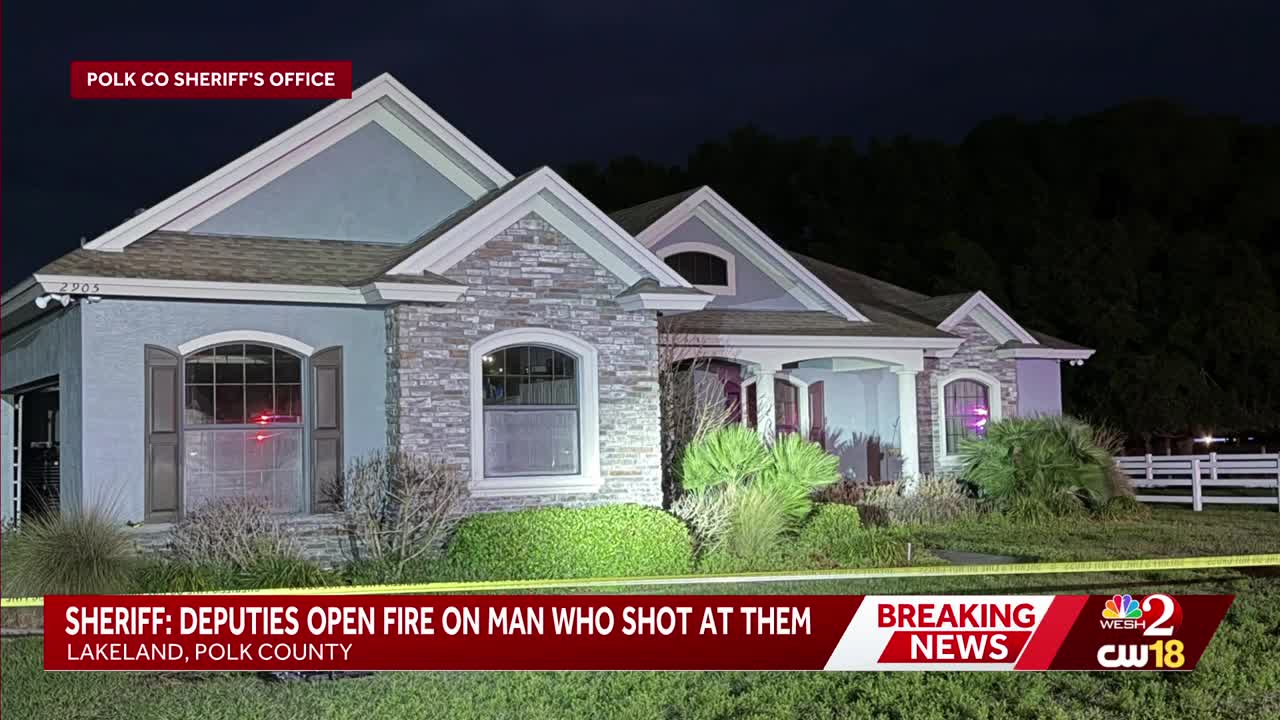 Polk County deputies shoot and kill suspect during mental health call