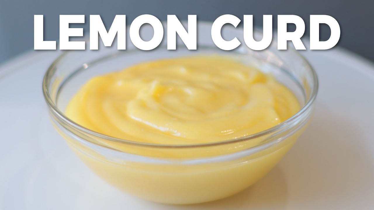 How to make amazing lemon curd from scratch