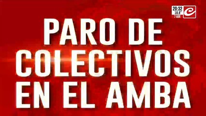 Paro de colectivos en el AMBA: la UTA amenaza con paro