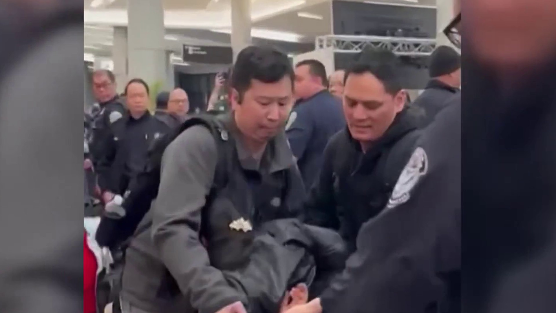 New audio, video of ICE arrests at San Francisco airport