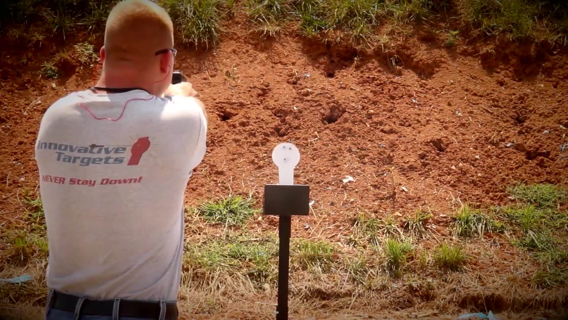 Metal target safety precautions prevent ricochet injuries during ...