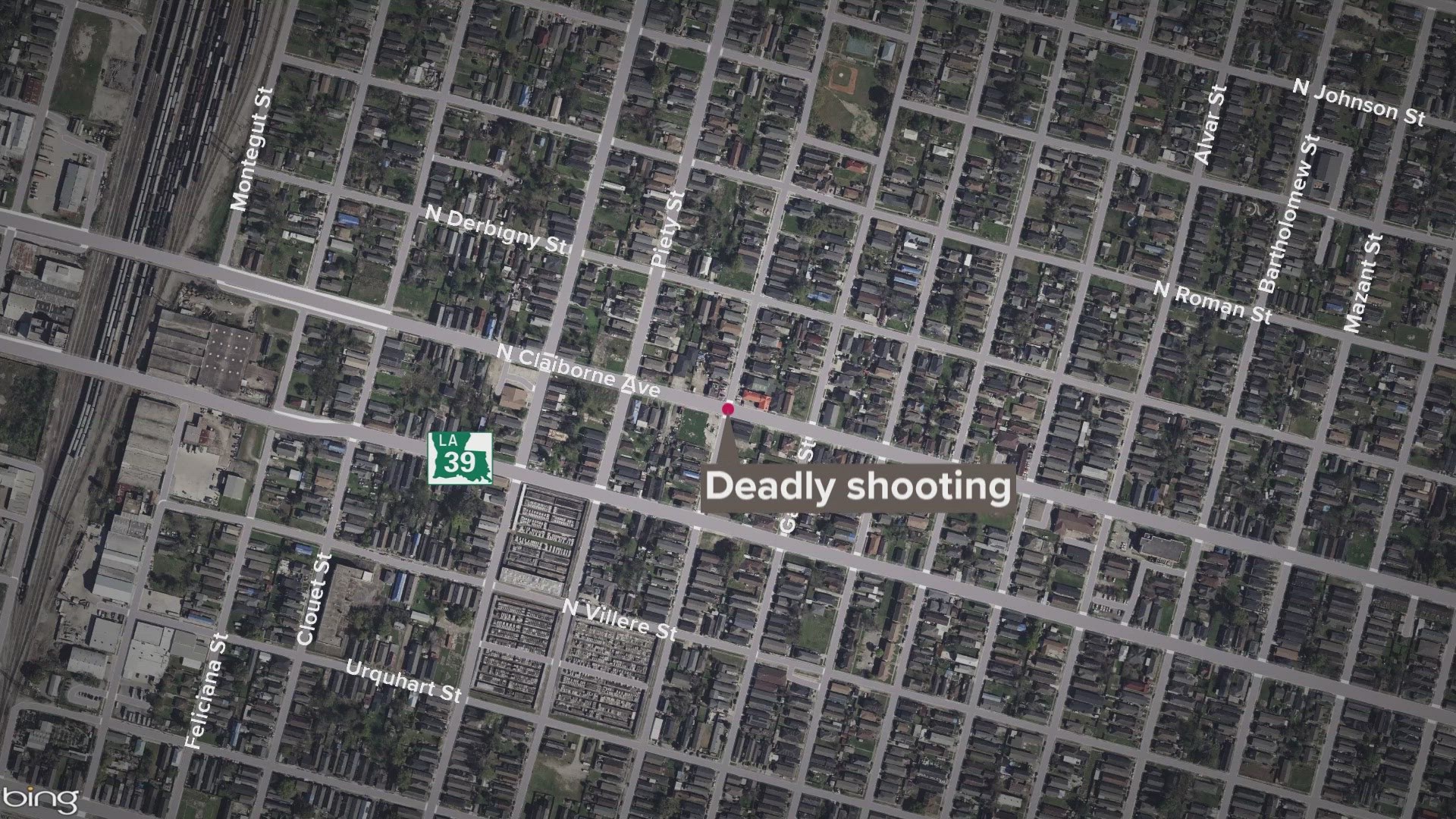 NOPD investigating St. Claude crash, deadly shooting