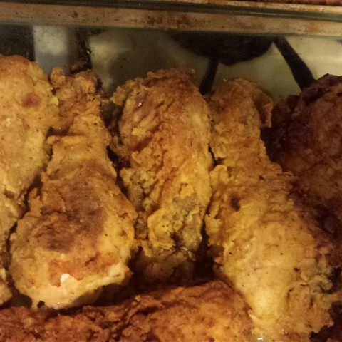 close up of Mamaw's Southern Buttermilk Chicken