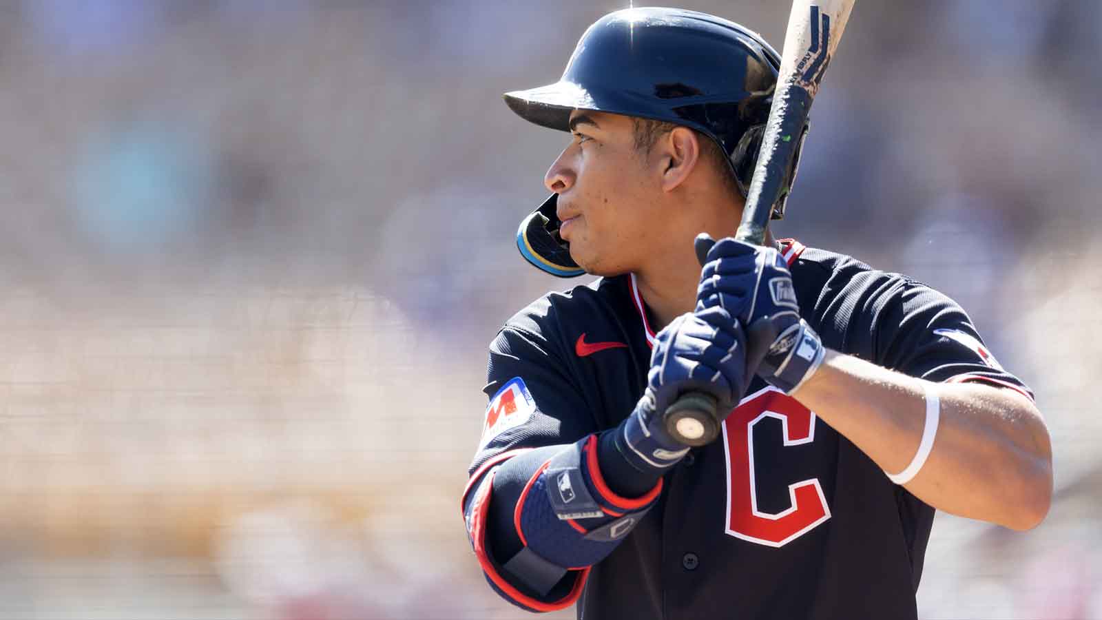 Watch Guardians infielder crush a double in first ever MLB at-bat