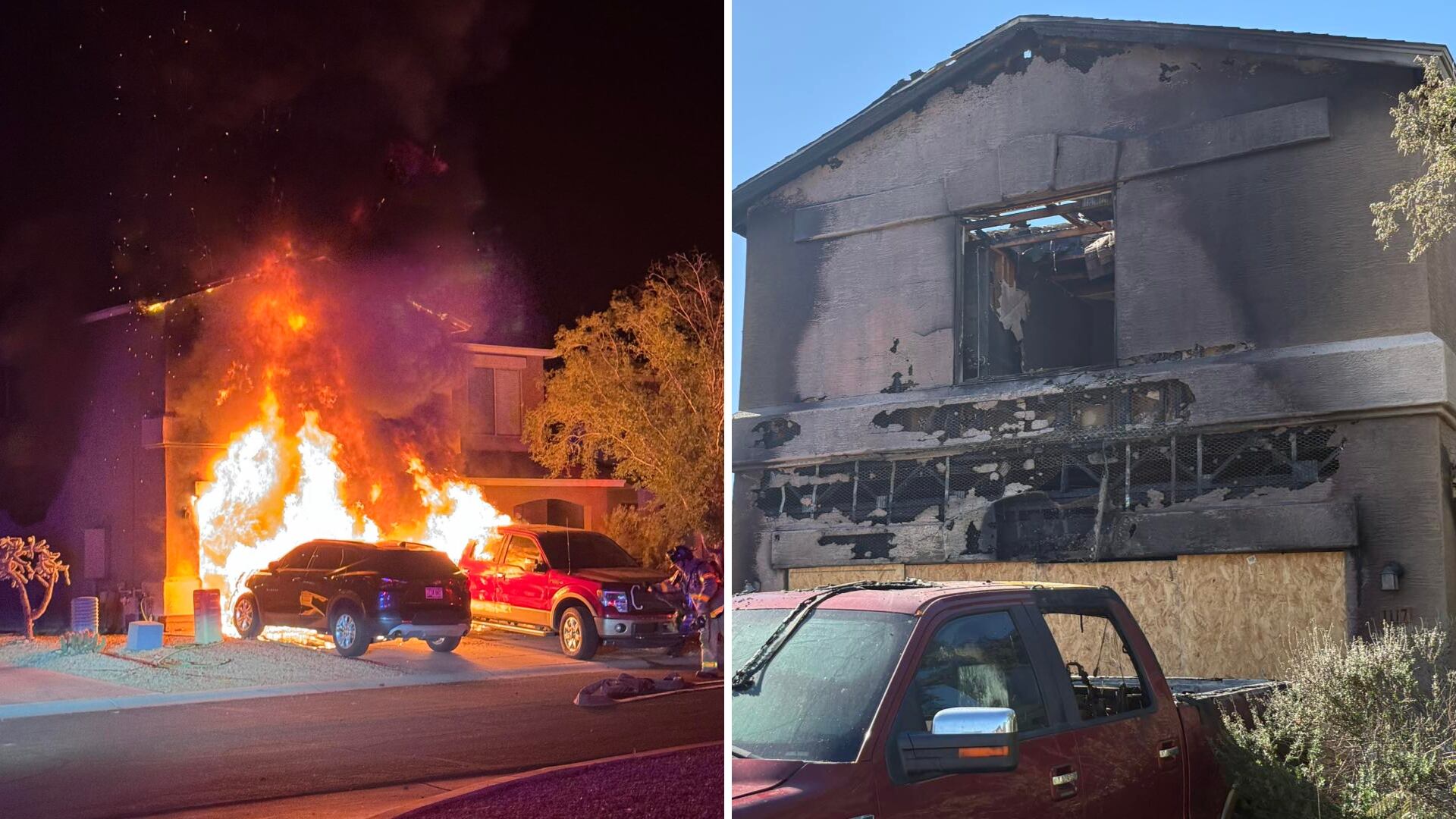 One person seriously hurt, dog rescued after San Tan Valley house fire