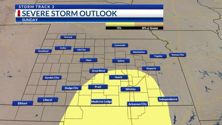 Storm Track 3 forecast: Rain chances rise, some storms will be severe ...