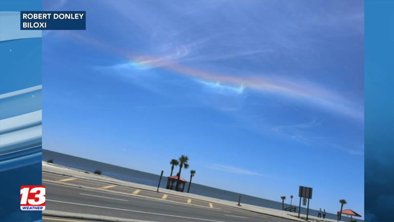 Circumhorizontal arcs spotted over South Mississippi skies