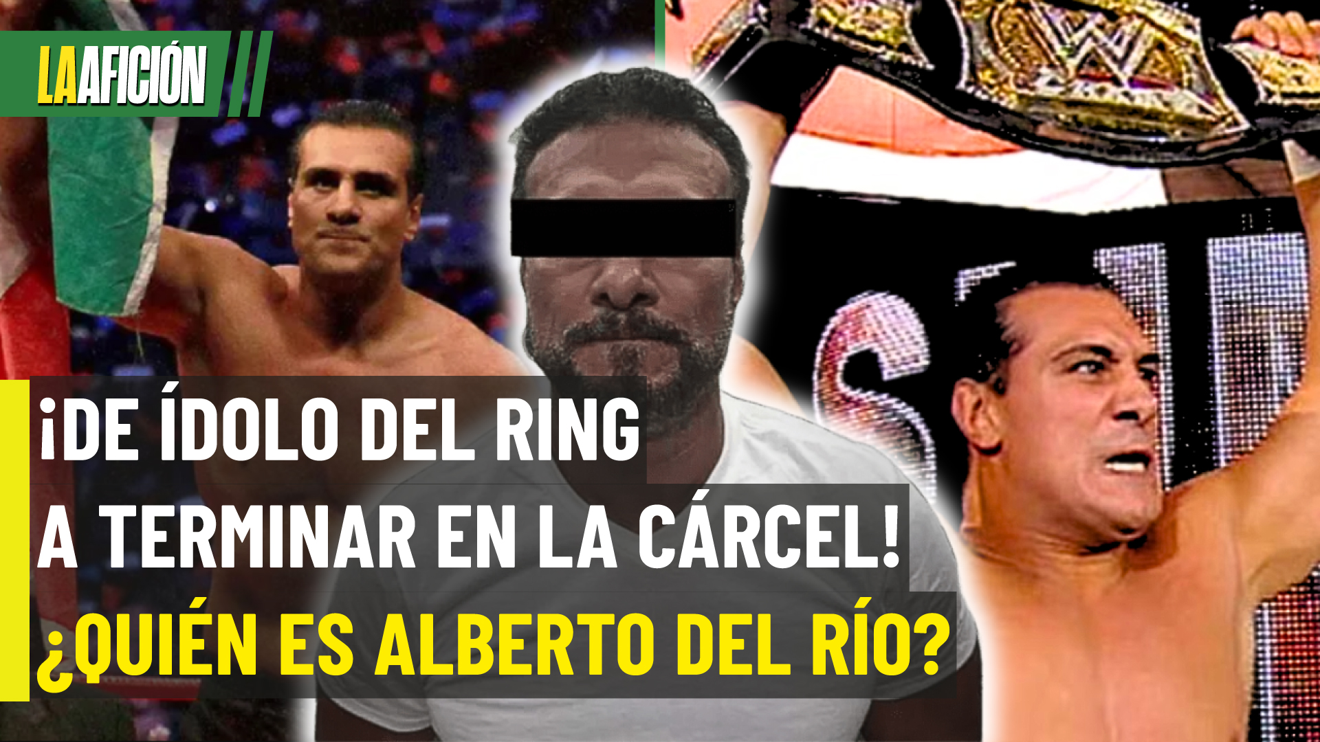 De estrella a escándalo: ¿Quién es Alberto del Rio, luchador que ...