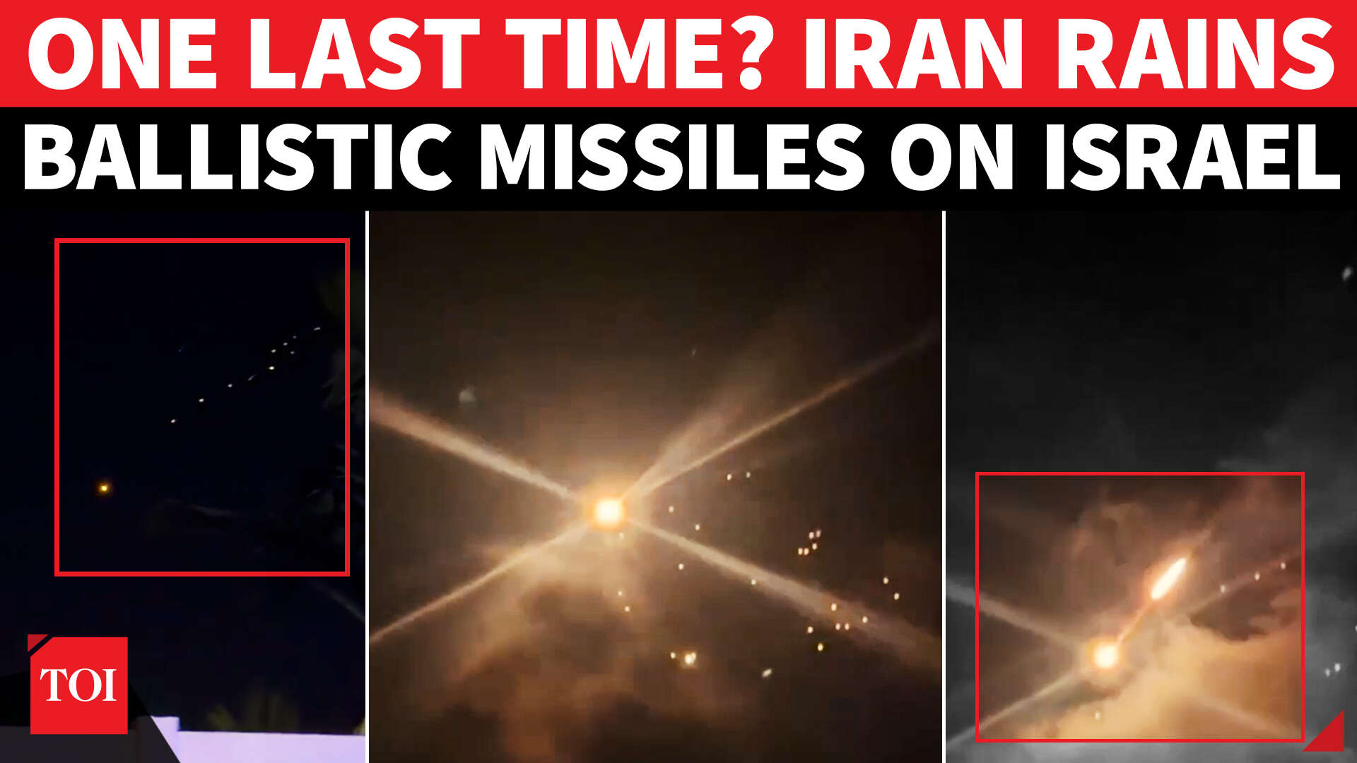 Iran missile hurricane pummels Tel Aviv after Trump truce; cluster ...