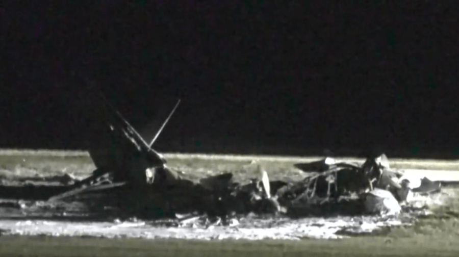 Plane crashed minutes after takeoff from Spirit of St. Louis Airport ...