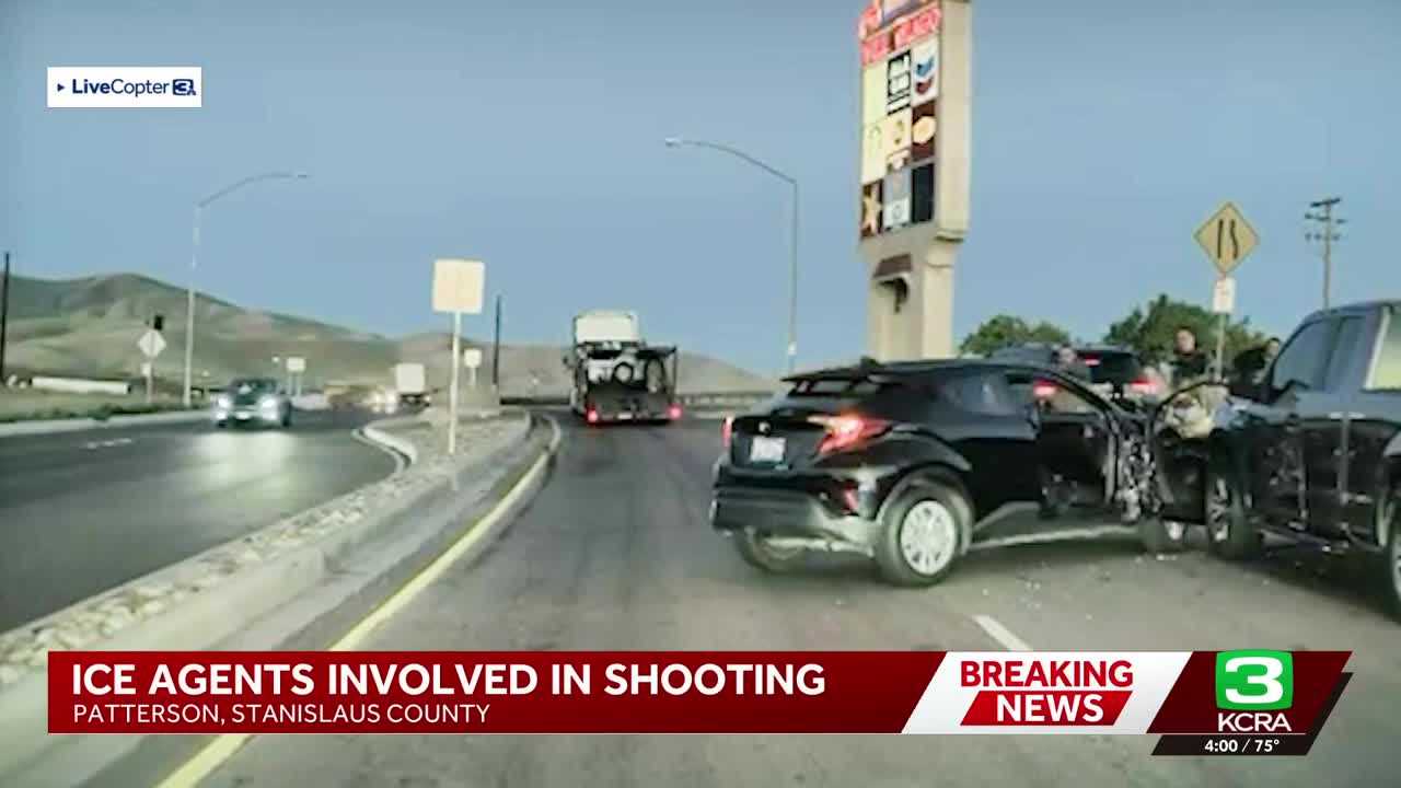 Man in critical condition after shooting involving ICE agents along I-5 in Stanislaus County<br>