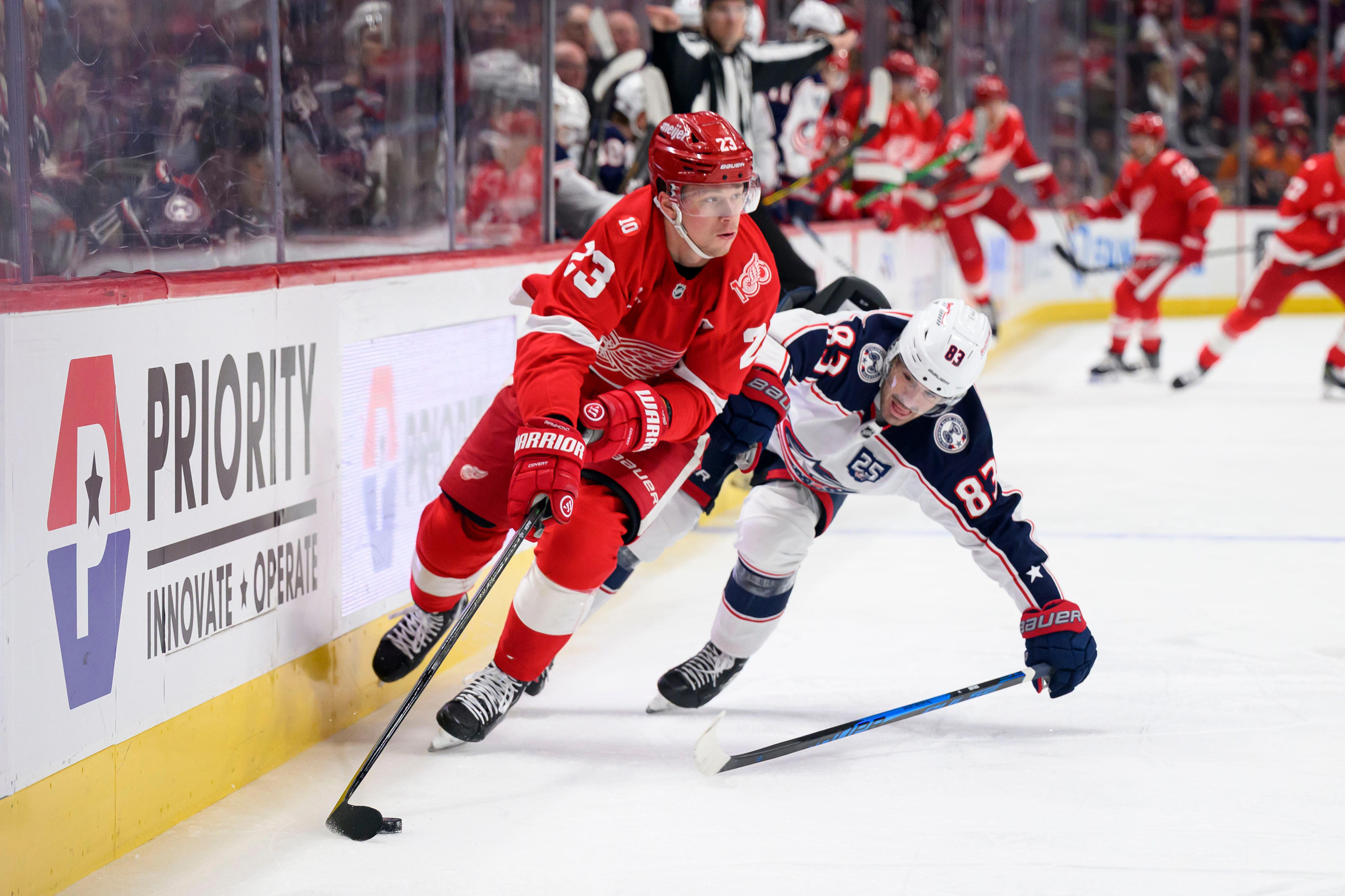 Red Wings haven't played up to standards, but aren't giving up playoff ...