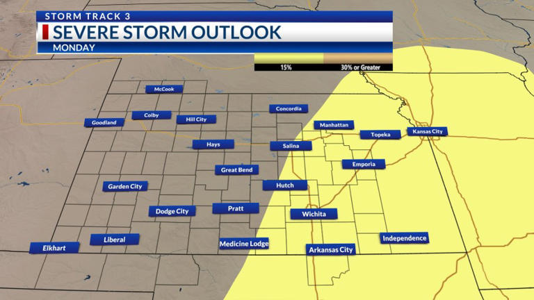 Storm Track 3 forecast: Rain chances rise, some storms will be severe ...