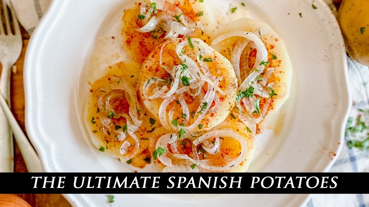 Spanish potatoes with onions and paprika recipe for rich and smoky flavor