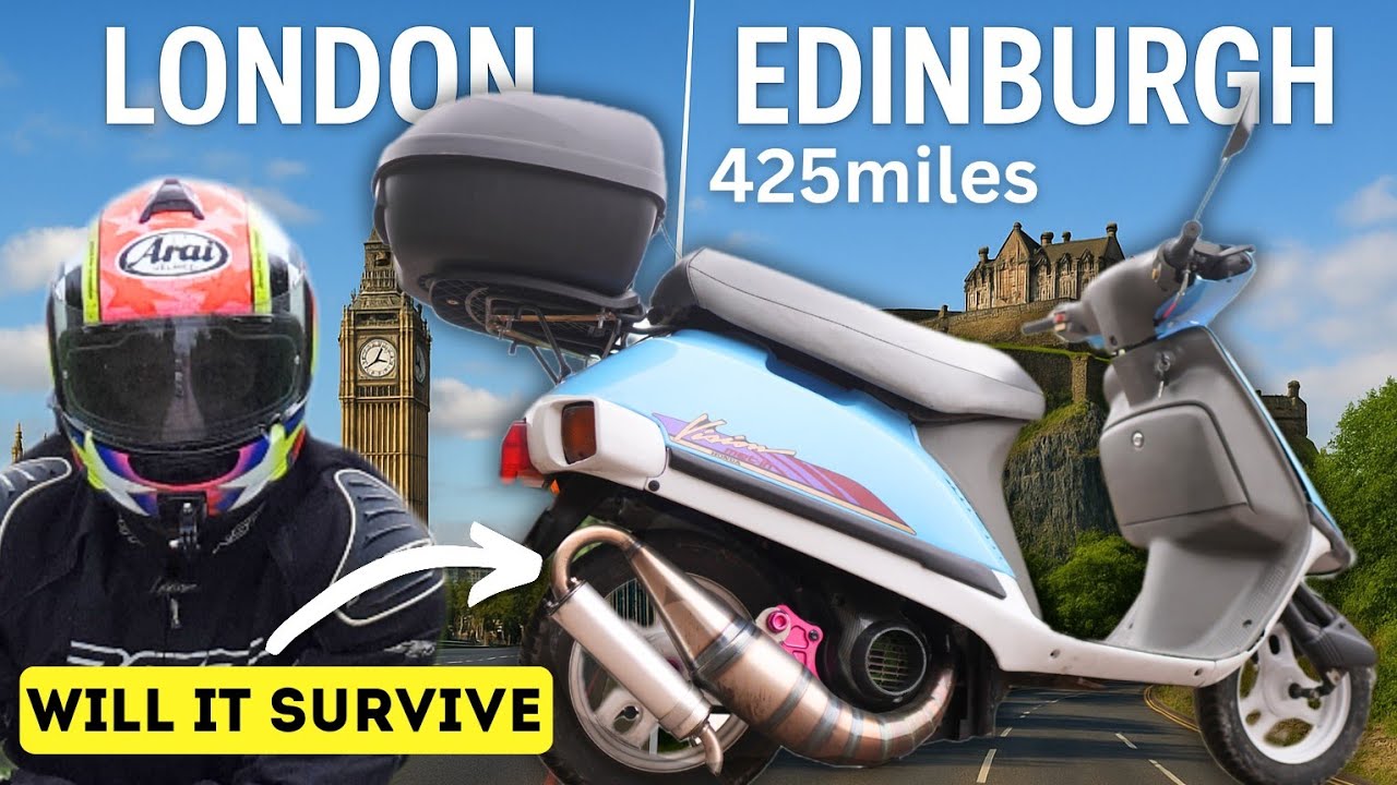 How this AliExpress moped handled an epic UK ride