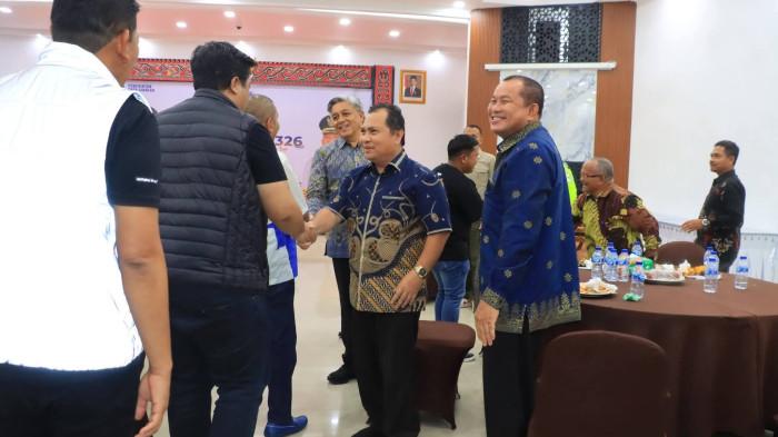Perkuat silaturahmi kepala daerah di Sumut, Bupati Samosir hadiri hari jadi  ke-326 Kota Sibolga