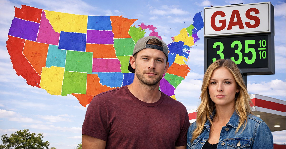 The states with the cheapest gas—and the most expensive