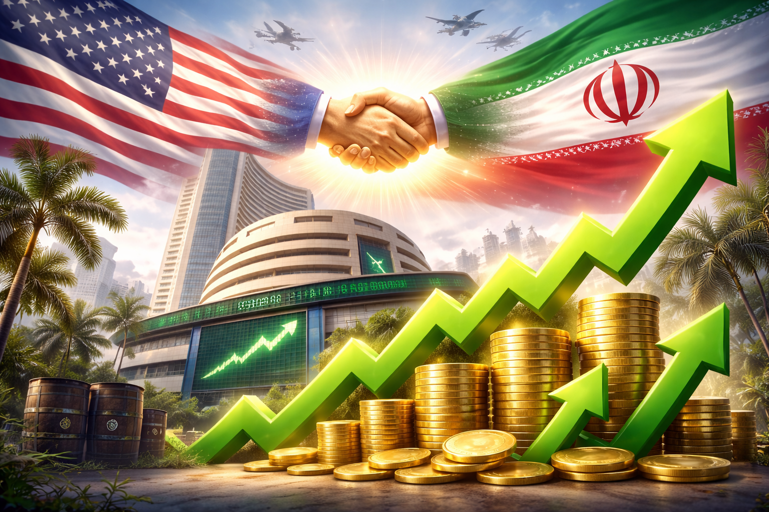 Why is stock market rising today? Rs 15L cr added! Sensex zooms 2,900 ...