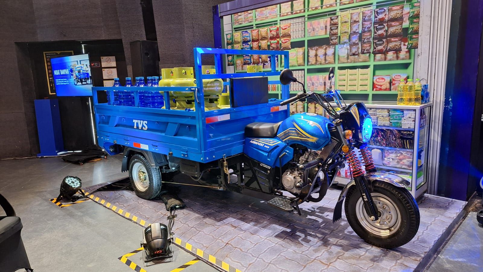 TVS luncurkan motor 3 roda baru di Indonesia, daya angkut nyaris 1 ton!