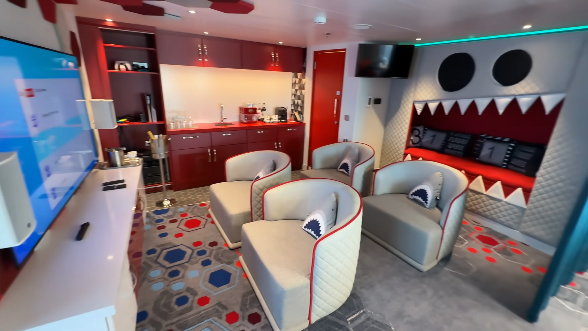 He entered the world’s largest cruise ship - then found a house inside