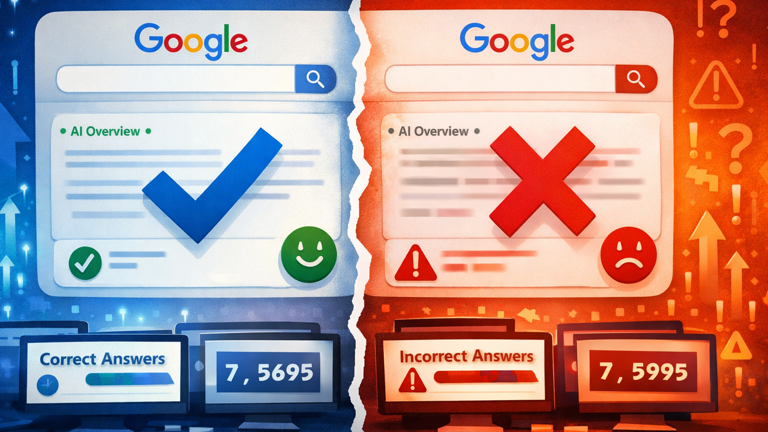 Google AI overviews may give thousands of incorrect answers daily