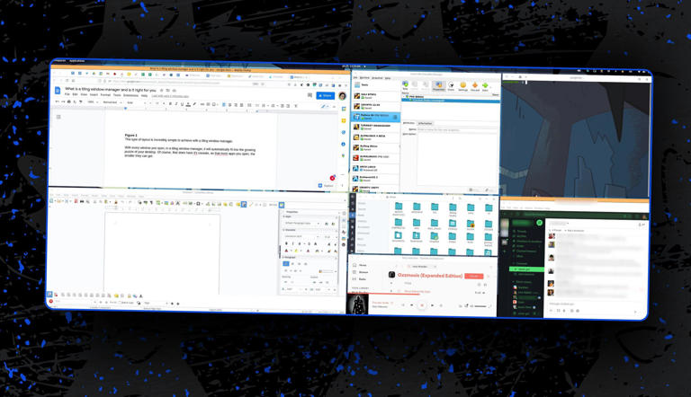Love window snapping on Linux? You should try a tiling window manager ...